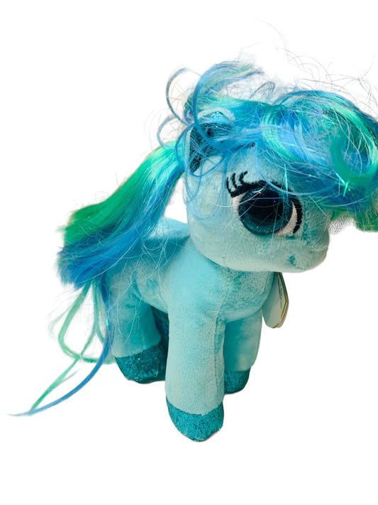 TY Beanie Boos 6" Topaz Teal Pony Plush Stuffed Animal Toy Heart Tags 2019