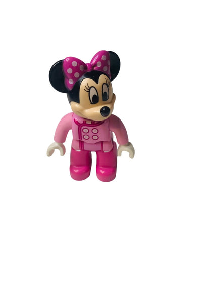 Lego Duplo Mini Minnie Mouse Disney Figure Pink Shirt Cute Bow 2.75"h