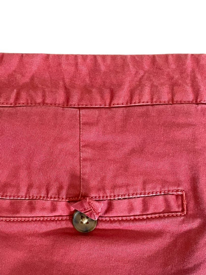 Size 30 Bonobos Red Twill Men's Shorts 7.5" Inseam