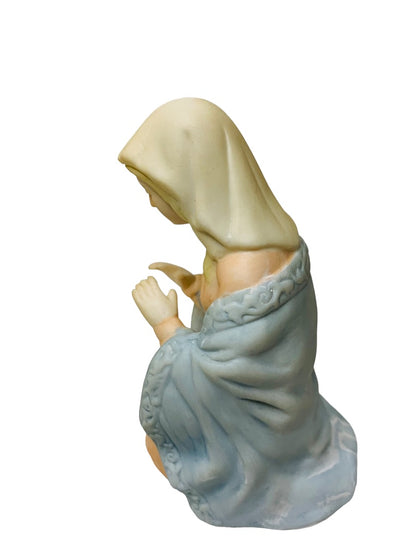 Lefton 1983 Mary The Christopher Collection Nativity Figure No Box 4.5" 00350 Pastel