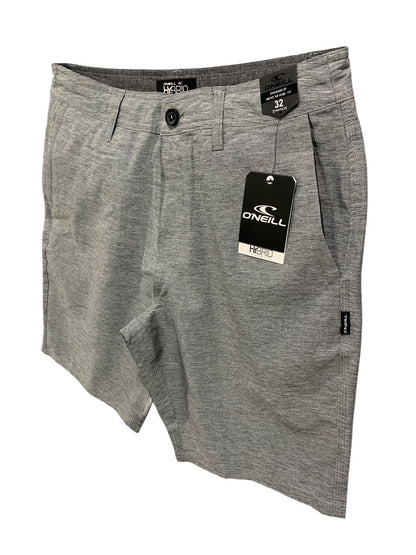 Size 32 O'Neill Mens New Hybrid Drifter Shorts Standard Fit Gray