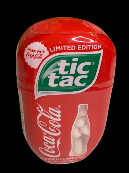 Collectible Coca-Cola Tic Tac Container Limited Edition Sealed New