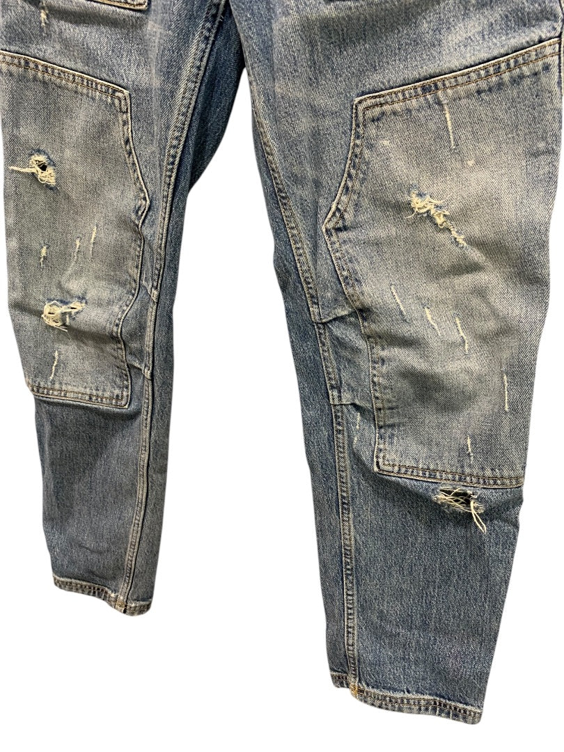Size 27 Pilcro Anthropologie Womens Jeans Utlility Ankle Carpenter Denim
