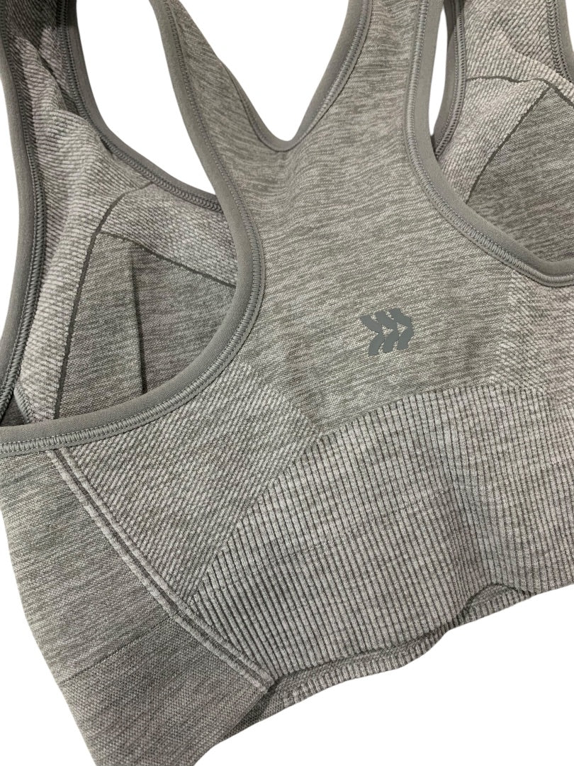 Small All in Motion Womens Gray Sports Bra Removable Pads