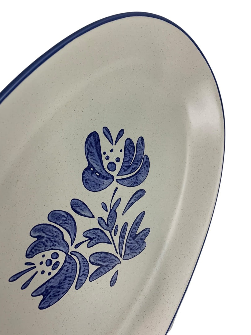Pfaltzgraff Yorktowne Stoneware 14" Serving Dish Platter Dishwasher Microwave Safe