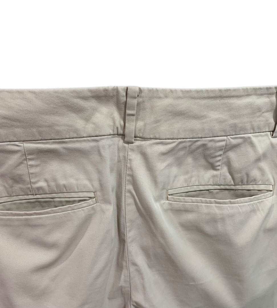 Size 8 Ann Taylor Womens Boardwalk Shorts Tan Chino Style