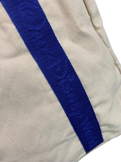 Walt Disney World Canvas Tote Blue Straps Pockets Magnetic Snap