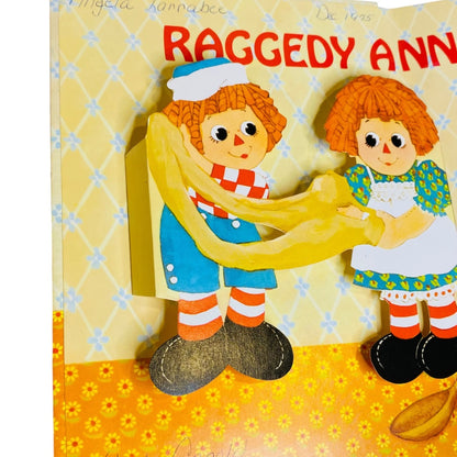 Lot of 6 Raggedy Ann and Andy Books Assorted Hardcover