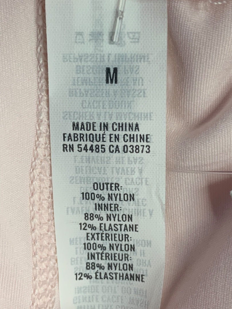 Medium Aerie Womens New Lasercut Shorts Pink Pull On