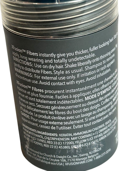 Xfusion Keratin Hair Fibers Light Brown Level 5 0.53oz 15ml