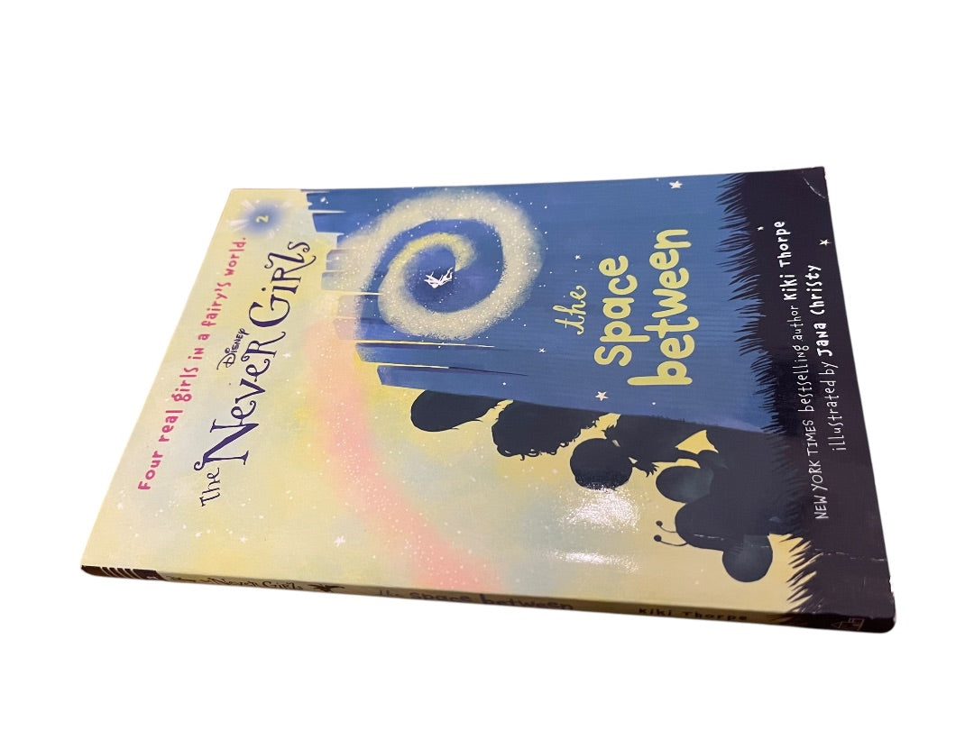 Set of 4 Disney The Never Girls 1-4 Kiki Thorpe Jana Christy Paperback Books