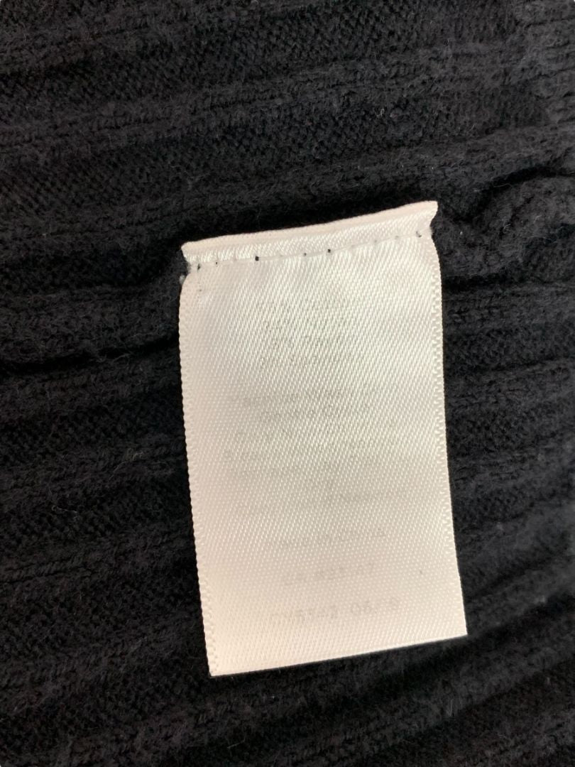 Size 2X Talbots Plus Womens Ribbed Black Turtleneck Sweater