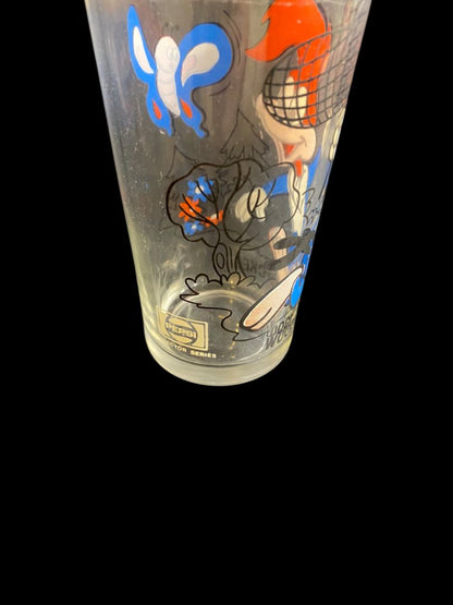 Vintage 1970s Pepsi Collector Series Walter Lantz Woody Woodpecker Drinking Glass