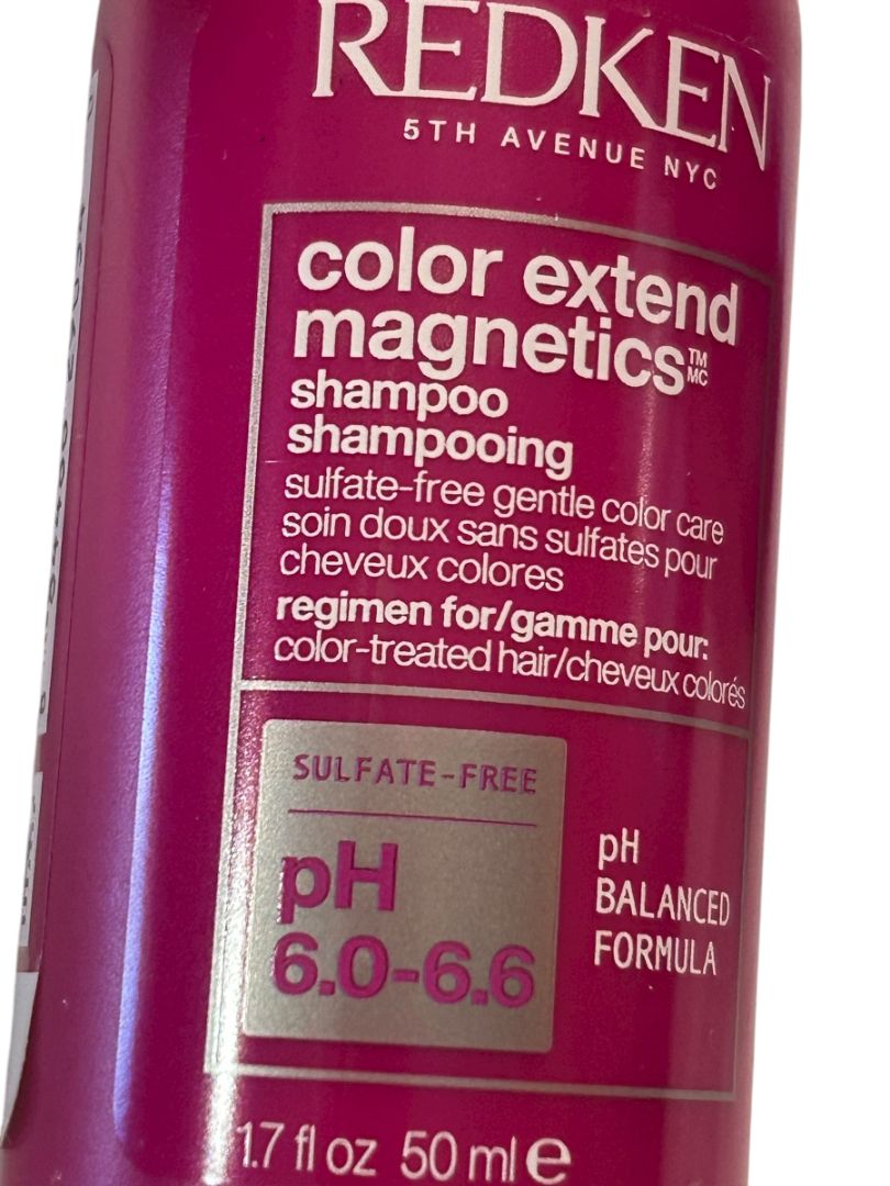 Lot of 3 Redken Travel Size Shampoos Color Extend All Soft 1.7 oz Each New