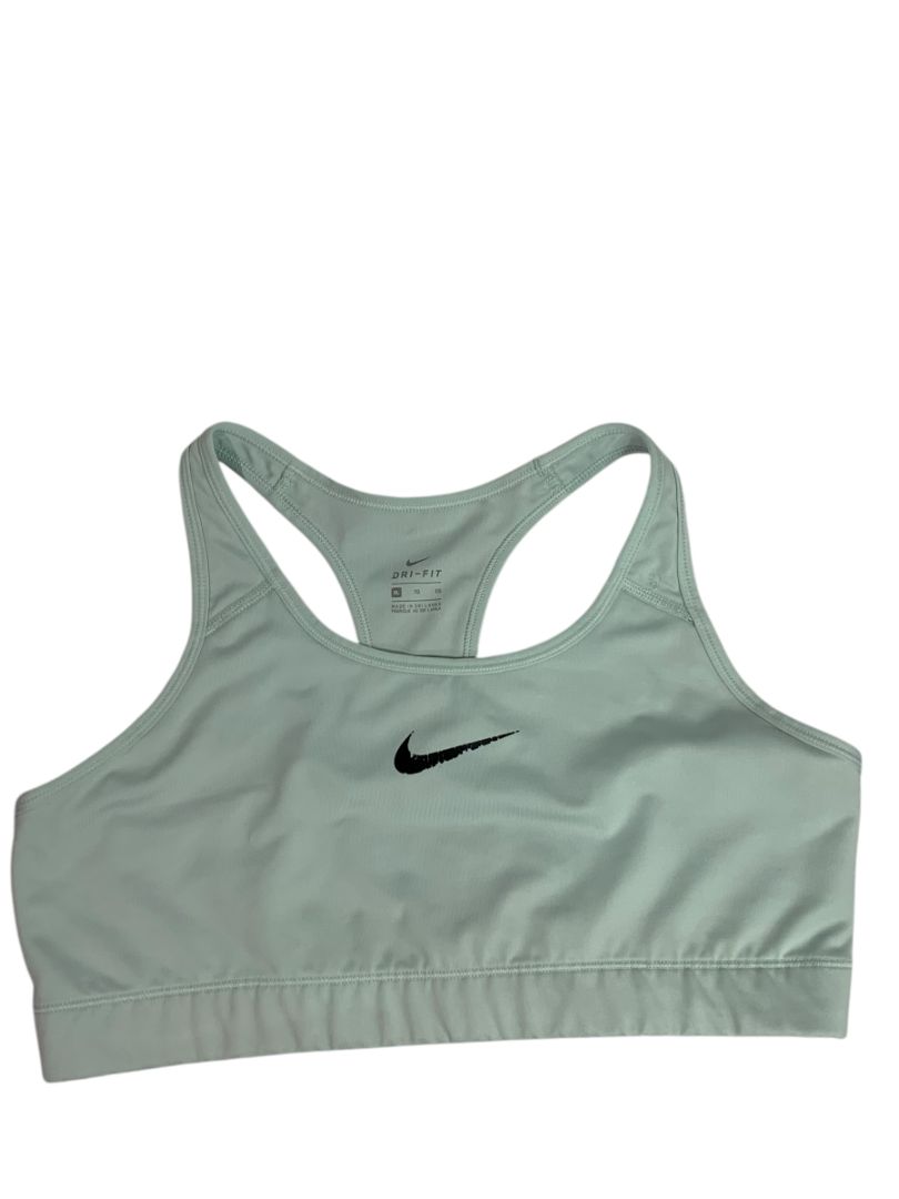 Size XL Nike Lot of 3 Sports Bras No Padding Black Aqua Heather Blue