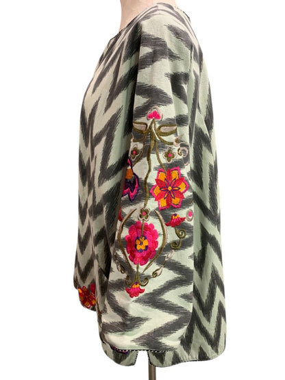 Size 2X Rara Avis by Iris Apfel Embroidered Jacket Womens Pockets