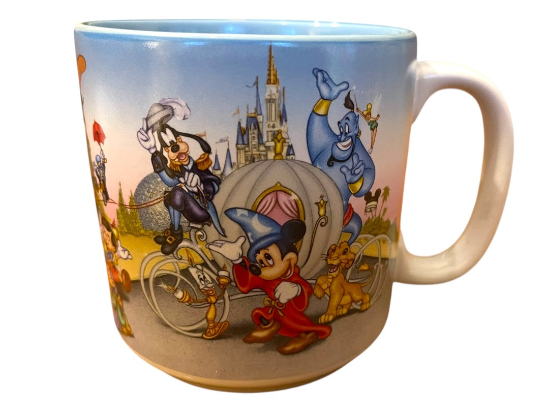 Walt Disney World 25th Anniversary 1996 It's Time To Remember The Magic 12oz Mug