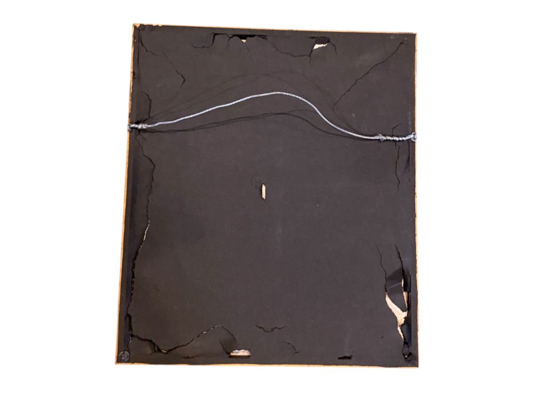 Signed Bill Coleman Matted Framed Amish Country Photo #155