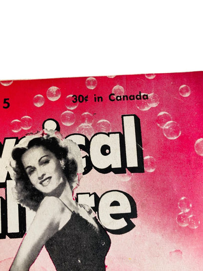 Vintage Physical Culture Magazine May 1945 Elizabeth Bailey Nervous Tension