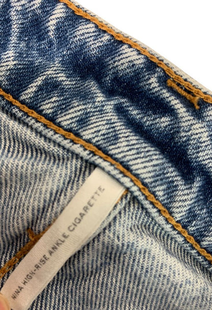 Size 27 Rag & Bone Womens Jeans Nina High-Rise Ankle Cigarette