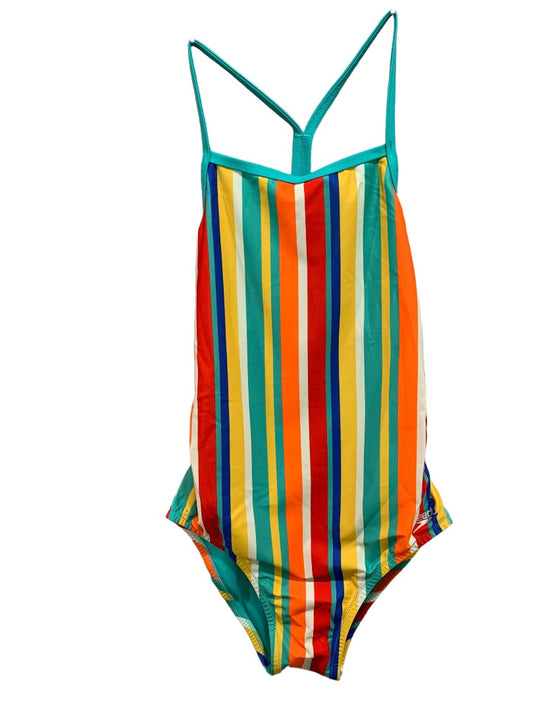 Size 32 (Medium) Speedo Womens Classic Fit Clean Stripe Eco Endurance