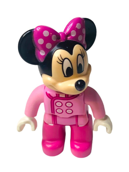 Lego Duplo Mini Minnie Mouse Disney Figure Pink Shirt Cute Bow 2.75"h