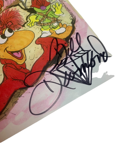 Fraggle Rock Jim Henson Tribute Bill Diamond Puppeteer Signed Real Autograph