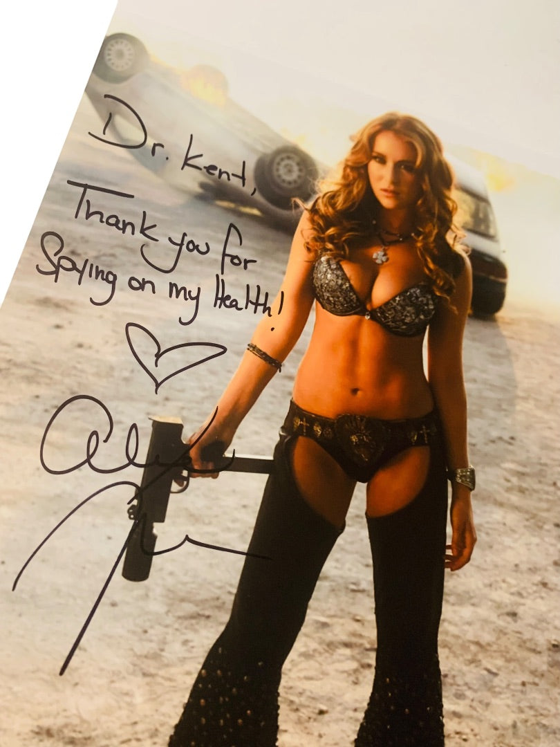 Machete Kills Star Alexa Vega Signed 8x10 Photo Killjoy Personalized Autograph