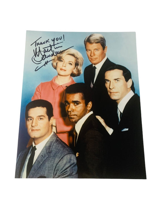 Signed Martin Landau Mission Impossible Cast Photo Personalized Autograph