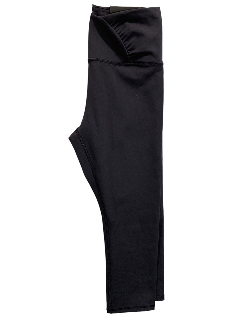 Medium RBX Womens New Black Activewear Leggings Capri Length