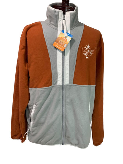 Medium Columbia Mens New Texas Longhorns College Lightweight Jacket Full Zip Omni-Shade