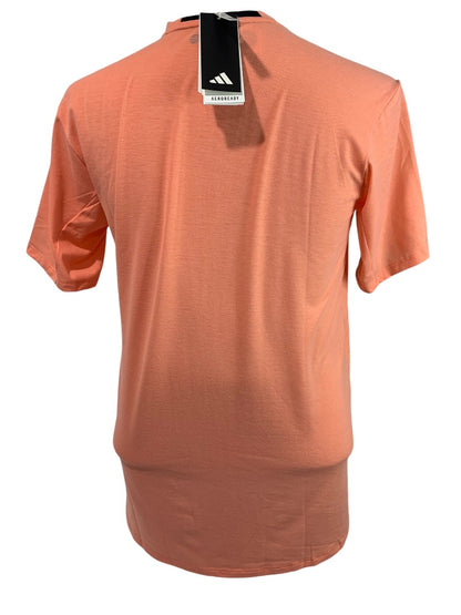 Small Adidas Mens New Tshirt Essentials Coral Fusion Short Sleeve IC2015