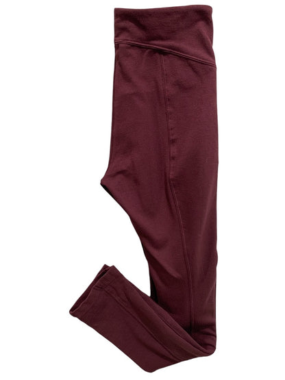 Small White House Black Market Womens Merlot Ponte Knit Stretch Pants