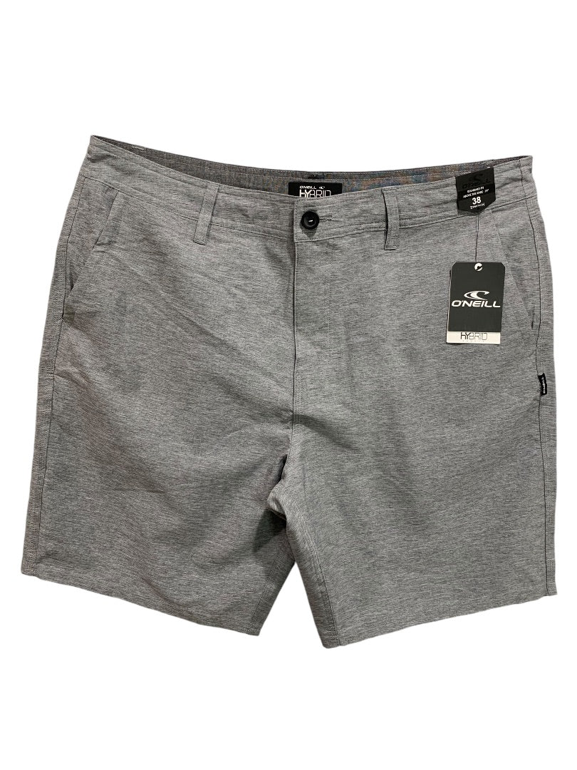 Size 38 O'Neill Mens New Hybrid Drifter Shorts Standard Fit Gray