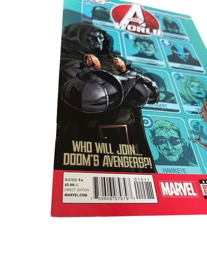 Marvel AXU Avengers World 015  Spencer Barbiere Checchetto Mossa