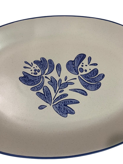 Pfaltzgraff Yorktowne Stoneware 14" Serving Dish Platter Dishwasher Microwave Safe
