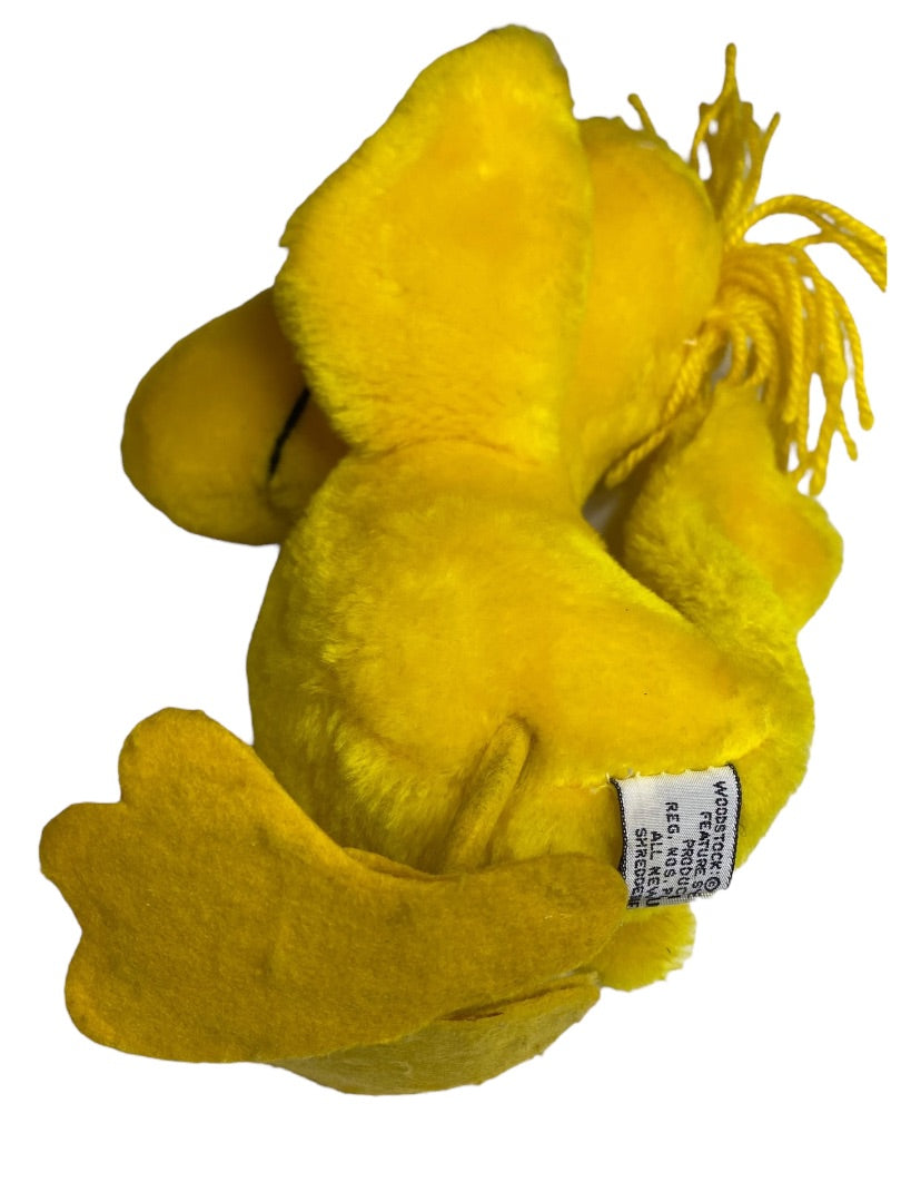 Vintage Woodstock Peanuts 9 Inch Plush Wire Legs Stuffed Animal
