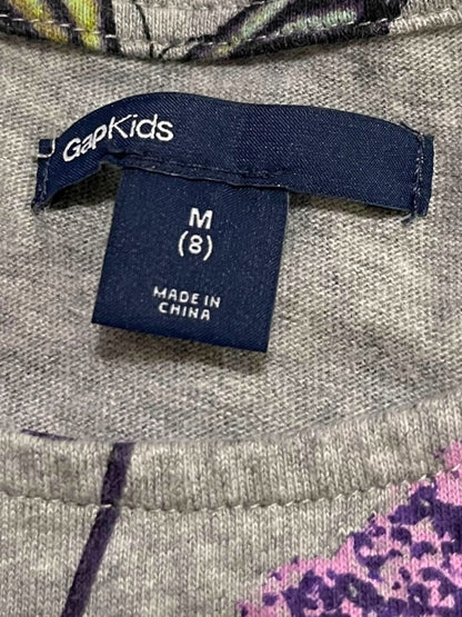 Medium (8) Gap Kids Short Sleeve Butterfly Cotton Dress Jersey Knit