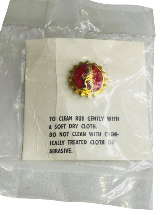 Vintage Army Lapel Button .5" New Old Stock