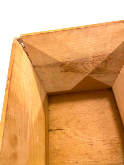 Set of 5 Nesting Wooden Canisters Vintage Rooster Cookies Flour Sugar Coffee Tea