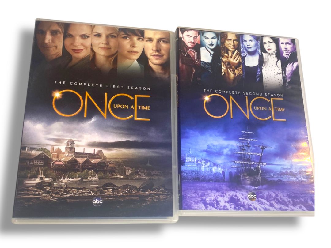 Once Upon a Time Complete 1st and 2nd Season DVDs ABC