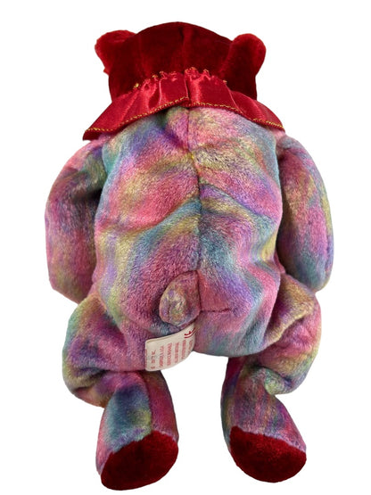 Ty Beanie Baby Original 2001 Ruby Bear Stuffed Animal Tags