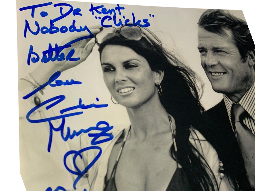 Caroline Munro James Bond Girl from The Spy Who Loved Me Signed Photo 8 x 10 Personalized