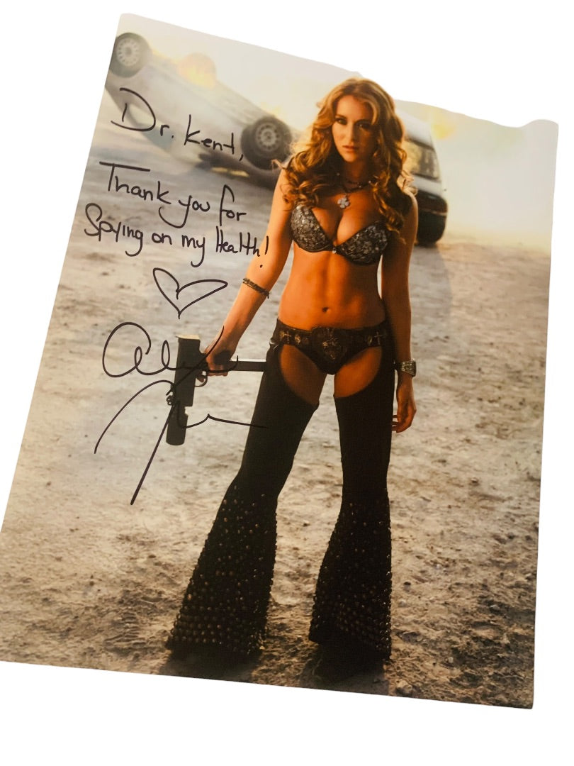 Machete Kills Star Alexa Vega Signed 8x10 Photo Killjoy Personalized Autograph