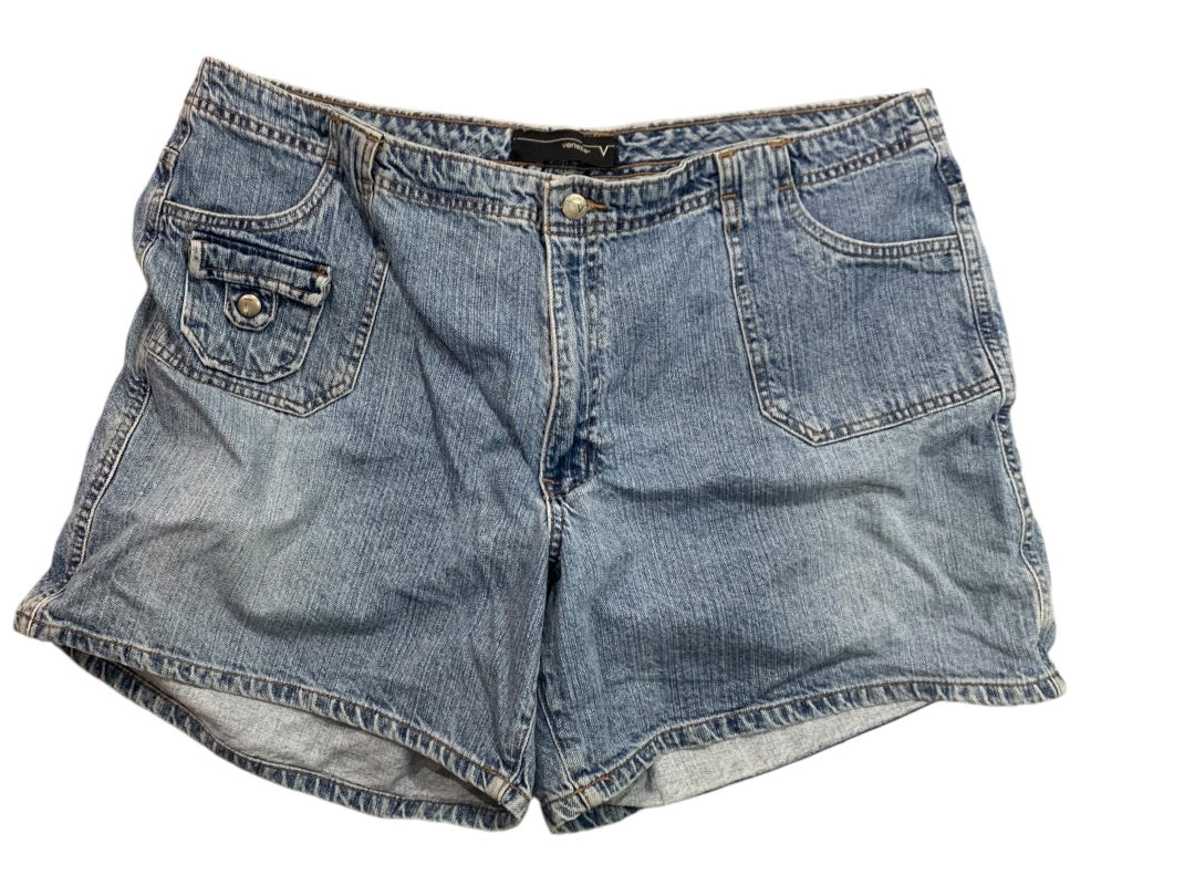 Size 22 Venezia Womens Plus Size Jean Shorts Cotton Pockets Denim