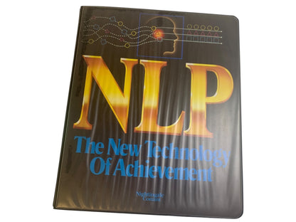 NLP the New Technology of Achievement Box Cassette Tapes 894A Vintage 1990s