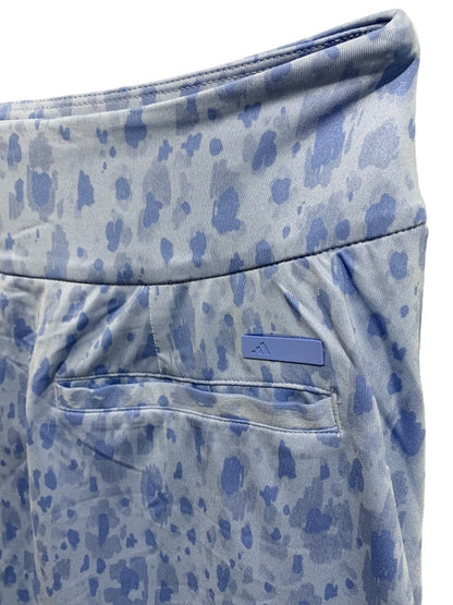 Medium Adidas Womens New Print Blue Fusion Golf Skort HT1278