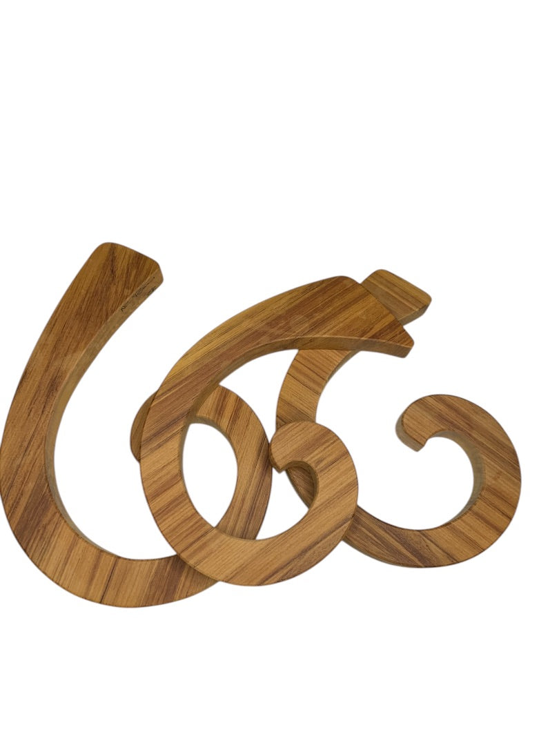 Rimu Timber New Zealand Signed Coil Trivet 3 Pieces 9 Inches Māori  Loop