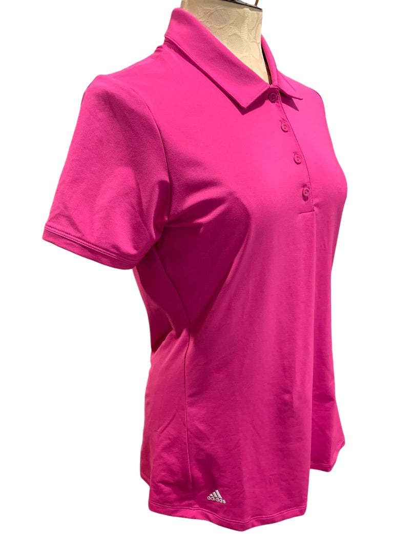 Medium Adidas Golf Womens New Utimate Solid Polo Shirt HS3138