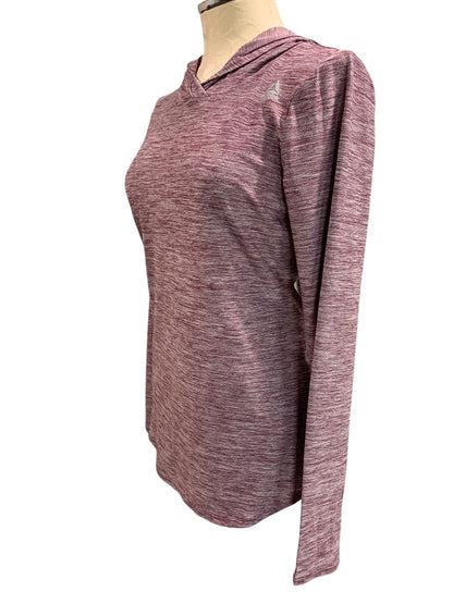 Large Reebok Womens Legend Hoodie Shirt Potent Purple Heather